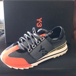 Y-3 Rhita Sports contrast Sneakers Grey
